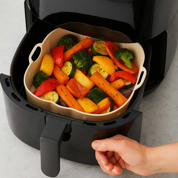 Wkład silikonowy do airfryer 20x20 cm foremka kwadratowa - obrazek 5