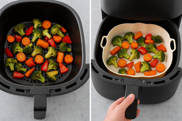 Wkład silikonowy do airfryer 20x20 cm foremka kwadratowa - obrazek 8