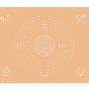 Mata silikonowa do wałkowania ciasta 39x49 cm z podziałką