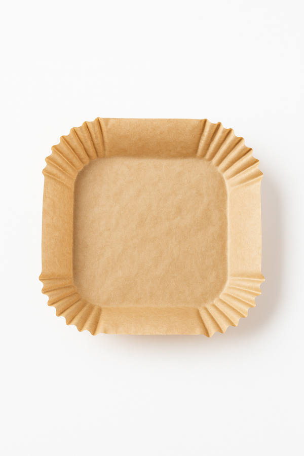 Papier do airfryera 20 cm wkłady 50 sztuk do frytkownicy beztłuszczowej - obrazek 2