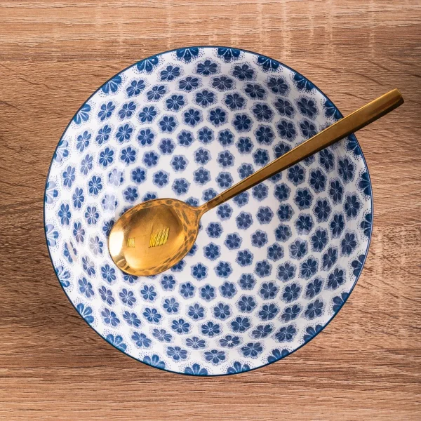 Talerz deserowy porcelanowy Arabeska 20 cm talerz na ciasto - obrazek 7