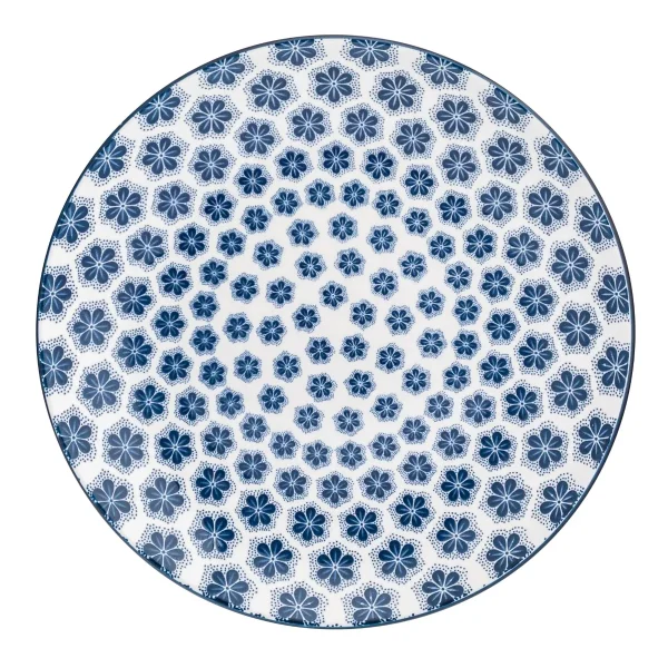 Talerz deserowy porcelanowy Arabeska 20 cm talerz na ciasto - obrazek 6