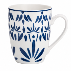 Kubek do kawy i herbaty porcelanowy Altom Design Lazur 320 ml